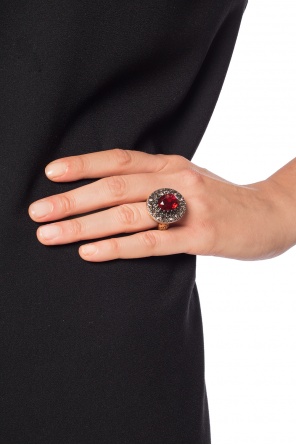 Ring with decorative elements, zdjęcie 2 Ring with decorative elements od Alexander McQueen
